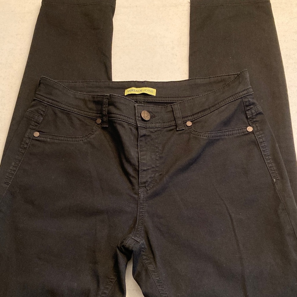 Versace Black Skinny Jeans for Women